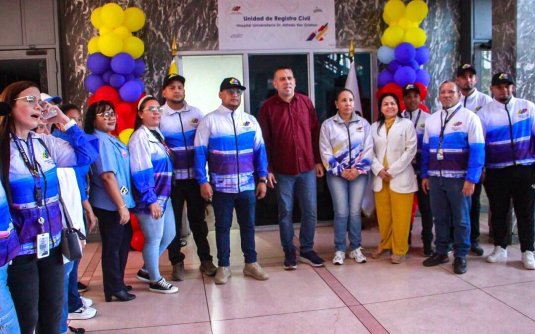 Aperturan Unidad de Registro Civil en hospital de Coro