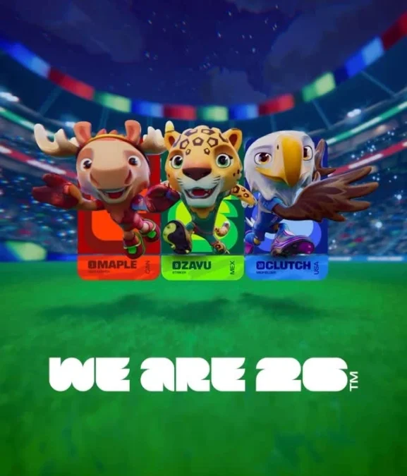 La FIFA presentó a Maple, Zayu y Clutch como las mascotas oficiales del Mundial 2026