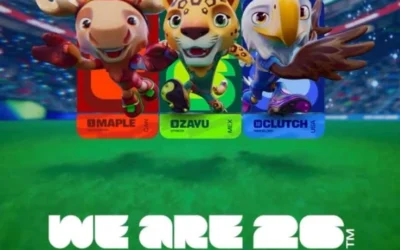 La FIFA presentó a Maple, Zayu y Clutch como las mascotas oficiales del Mundial 2026