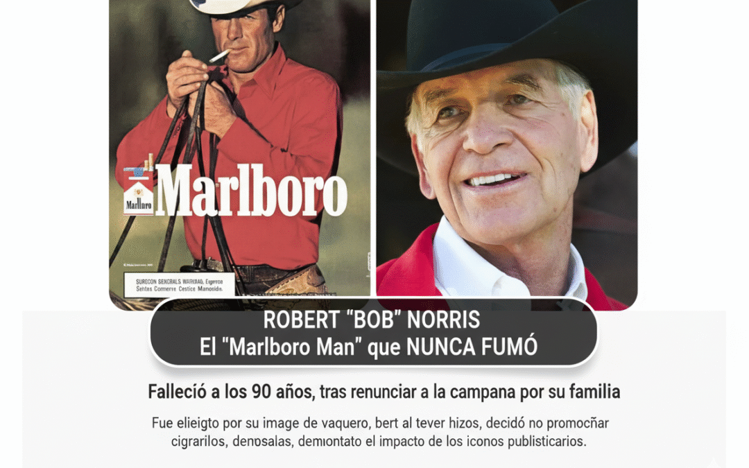 Robert ‘Bob’ Norris: El «Hombre Marlboro» que Nunca Fumó y Renunció a la Fama por su Familia