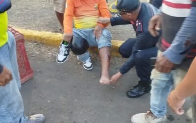 ​¡Atención Motorizados! Colisión en la Variante Sur de Coro Deja Lesionado
