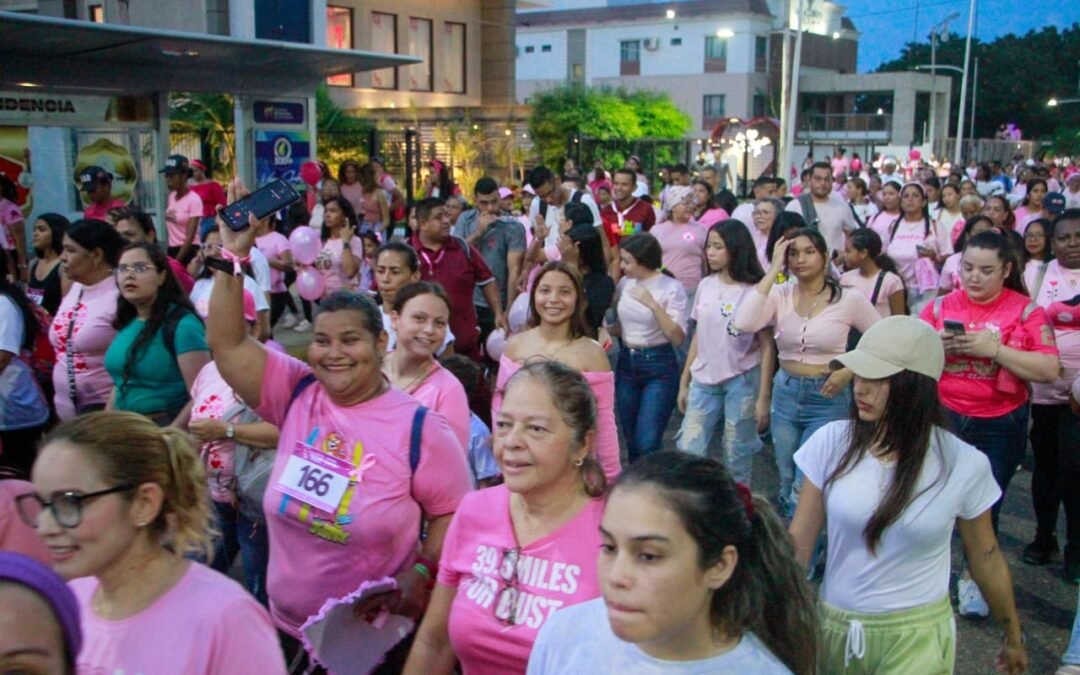 Falcón Corre por la Vida: Masiva Participación en Carrera y Caminata Rosa Contra el Cáncer de Mama