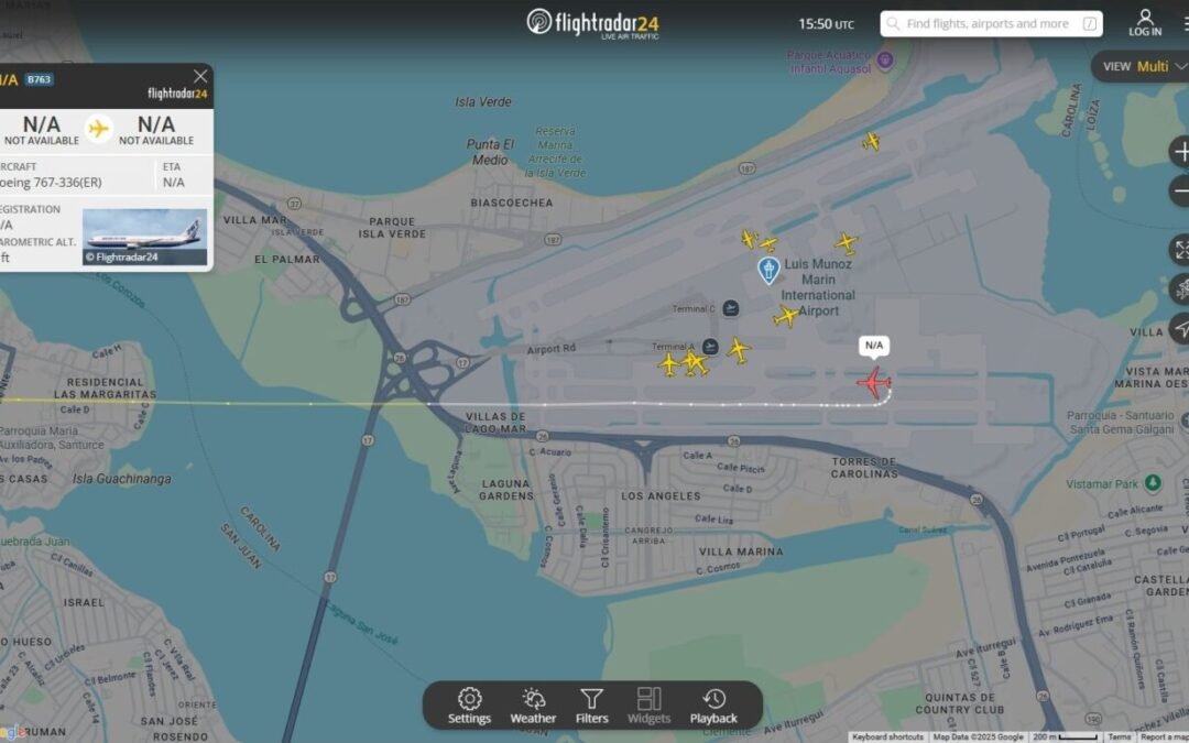 Desvío Inesperado: Vuelo de Deportados a Venezuela Aterriza de Imprevisto en Puerto Rico