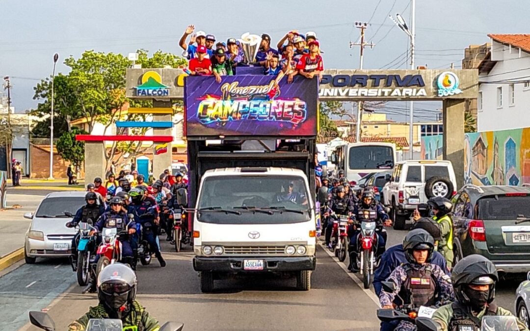 ​¡Falcón se rinde ante el Oro Mundial! El trofeo del Clásico de Béisbol conquista tierras caquetías