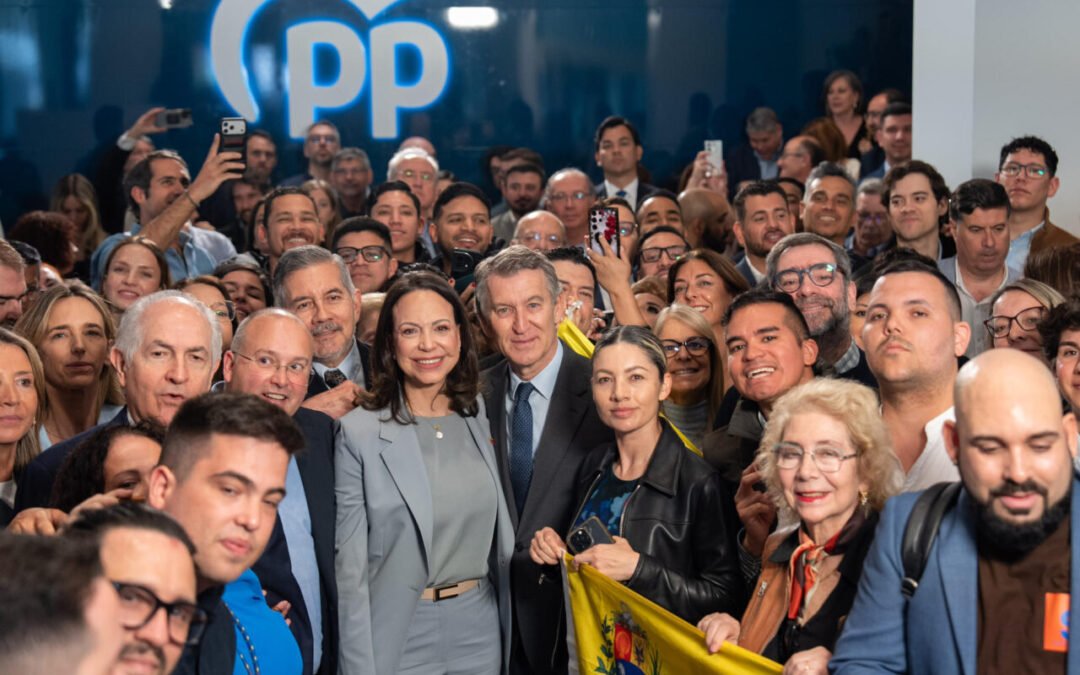 ​María Corina Machado en Madrid: «Es hora de concretar la caída de la tiranía»