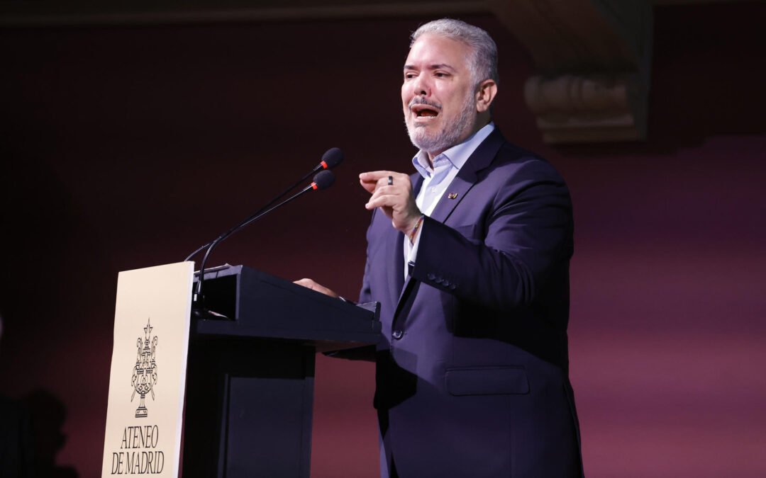 Iván Duque: «Sin democracia no hay recuperación posible en Venezuela»