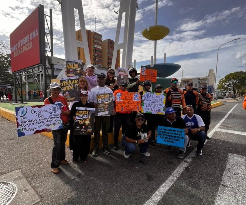 CON ÉXITO TOTAL SE CELEBRÓ LA SEGUNDA JORNADA DE CONCIENTIZACIÓN VIAL «TU VIDA ES LA NOTICIA» EN PUNTOS ESTRATÉGICOS DE CORO