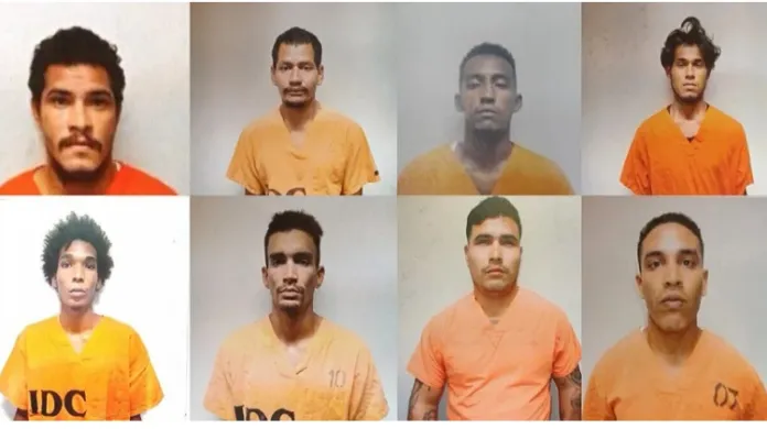 Fuga masiva en centro de detención: Capturan a cinco evadidos y buscan a ocho ciudadanos venezolanos